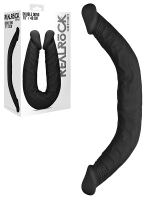 RealRock - Double Dong 18 inch - Schwarz
