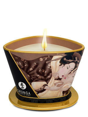 Shunga - Massage-Kerze Excitation 170ml - Schokolade