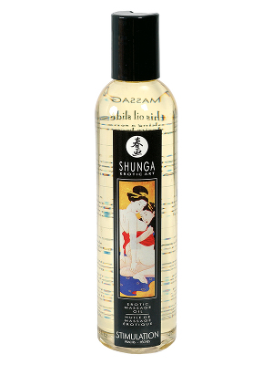 Shunga - Massage Oil Peach Stimulation 250 ml