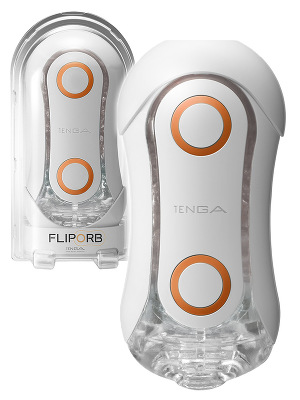 Tenga - Flip Orb - Orange Crash - Masturbator