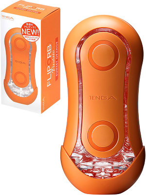 Tenga - Flip Orb Pastaio - Sunset Orange - Masturbator