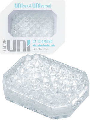 Tenga - Uni Diamond Textured Masturbator