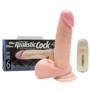 The Vibro Realistic 6 inch - natur