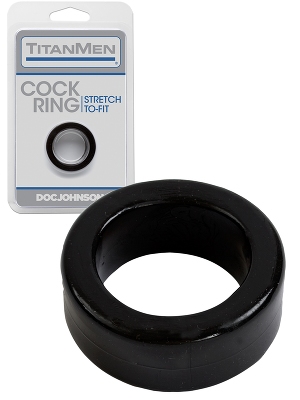 Titanmen - Cock Ring - schwarz