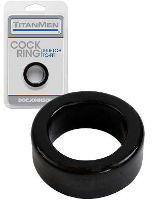 Titanmen - Cock Ring - Schwarz