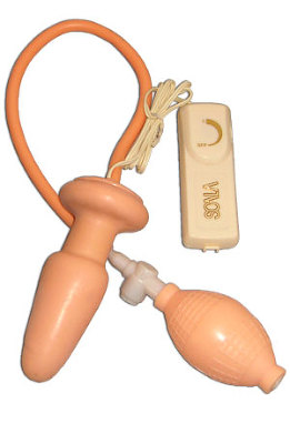 Vibrating Expandable Butt Plug