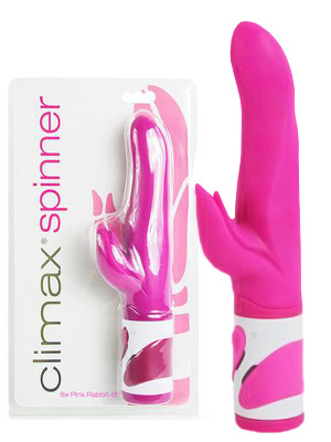 Vibrator Climax Spinner 6x Pink Rabbit-Style