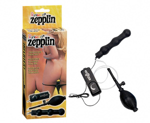 Zepplin - Inflatable Vibrating Anal-Bead Vibrator