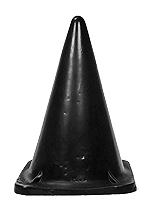 All Black Dildo 35