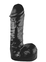 All Black Dildo 65