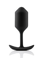 Black Aluminium Plug - Large