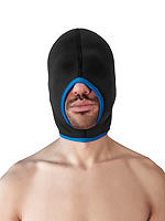 Brutus Blind Neoprene Face Fucker Hood - Schwarz/Blau