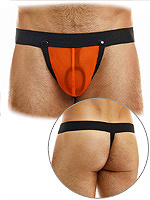 C-Ring Pleasure Thong - Orange