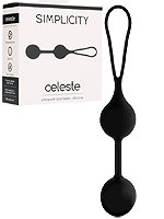 Celeste - Pleasure Love Balls - Schwarz