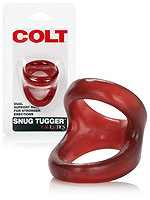 COLT Snug Tugger Doppel-Penisring Rot