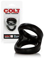 COLT Snug Tugger Doppel-Penisring Schwarz