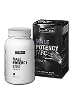 CoolMann Male Potency Tabs - 60 Tabletten