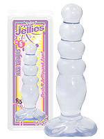 Crystal Jellies Dildo Anal Delight - Farbe weiß
