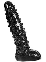 Dark Crystal Black Large Dildo DC23