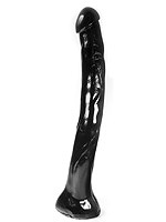 Dark Crystal Black X-Large Dildo DC36