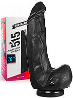 Dildorama 515 line XL Dildo 10 inch Suction - Black