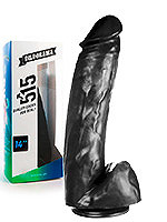 Dildorama 515 line XXL Dildo 14 inch Suction - Black