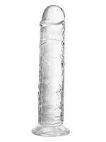 Dong with Suction Cup Clear - Large