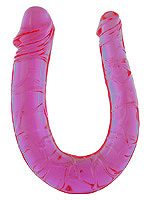 Double Mini Penis Dong, Jelly Lavender