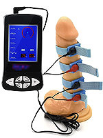 Electric Shocker with 4 Penis Straps