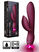 EveryGirl Rabbit Vibrator - Burgundy