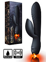 EveryGirl Rabbit Vibrator - Schwarz