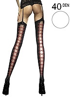 Fiore - Straps Strmpfe Valentis Wei