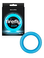 Firefly - Glow in the Dark Cockring Blue - Medium