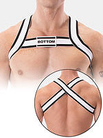 Harness Bottom - Weiss/Schwarz