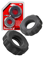 Hnkyjunk - Cog - Cockring Set - Schwarz/Grau