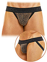 King Cheetah Jockstrap - Rose Gold
