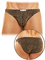 King Cheetah Low Cut Brief - Rose Gold