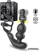 KLARK - Waving & Vibrating Anal Plug with Remote