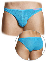 Micro Knit Low Cut Brief - Blau