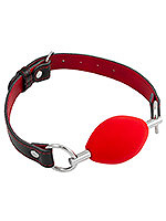 Mundknebel - Red Oval Ball Gag