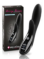 Mystim Daring Danny E-Stim Vibe - Black Edition