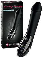 Mystim Tickling Truman E-Stim Vibe - Black Edition