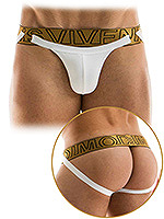 Plain Jockstrap - Wei/Bronze