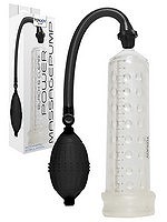 Power Massage Pump mit Sleeve - Clear