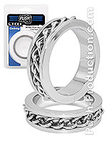 Push Steel - BDSM Chain Master Erection Ring