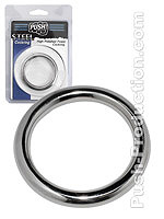 Push Steel - High Polished Power Cockring - 8mm, B-Ware - 50mm