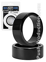 Push Steel - Super Heavy Caliber Cockring Black