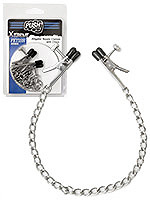 Push Xtreme Fetish - Alligator Nipple Clamps with Chain