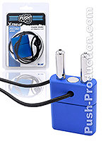 Push Xtreme Fetish - Double Inhaler with Magnetic Lock - Blau