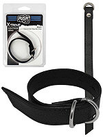 Push Xtreme Leather - Miami Cock & Ball Ring Belt Strap